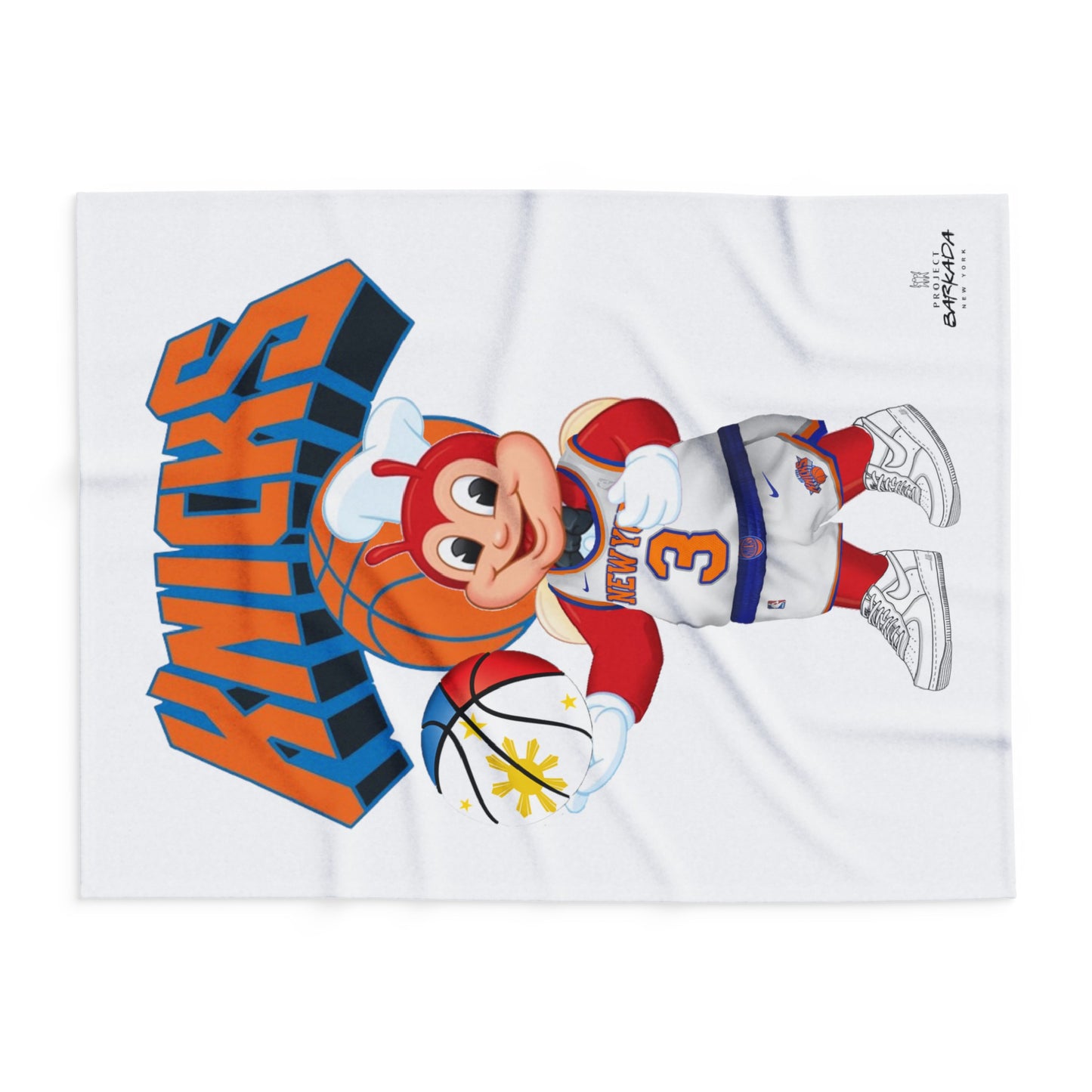 Limited Knicks Jolobear Fleece Blanket