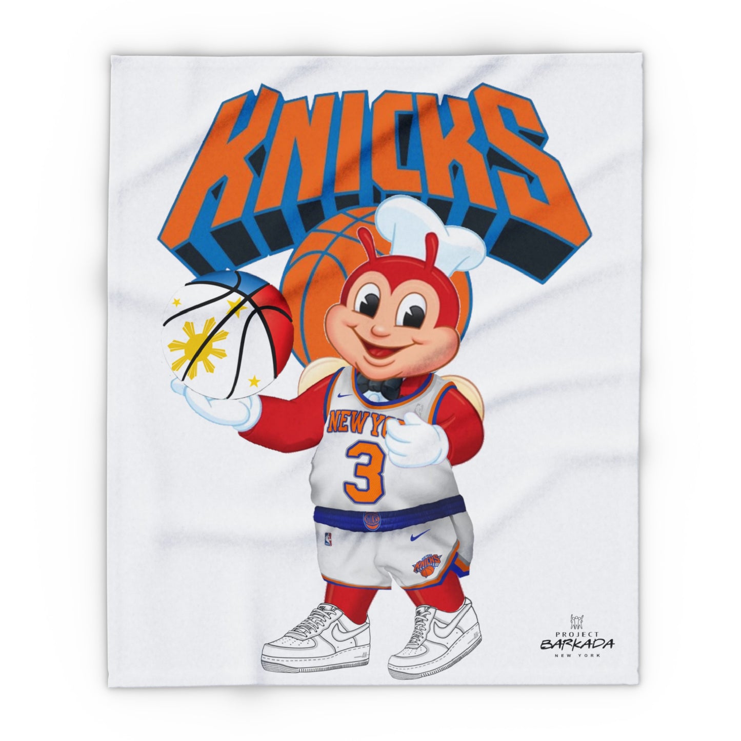 Limited Knicks Jolobear Fleece Blanket