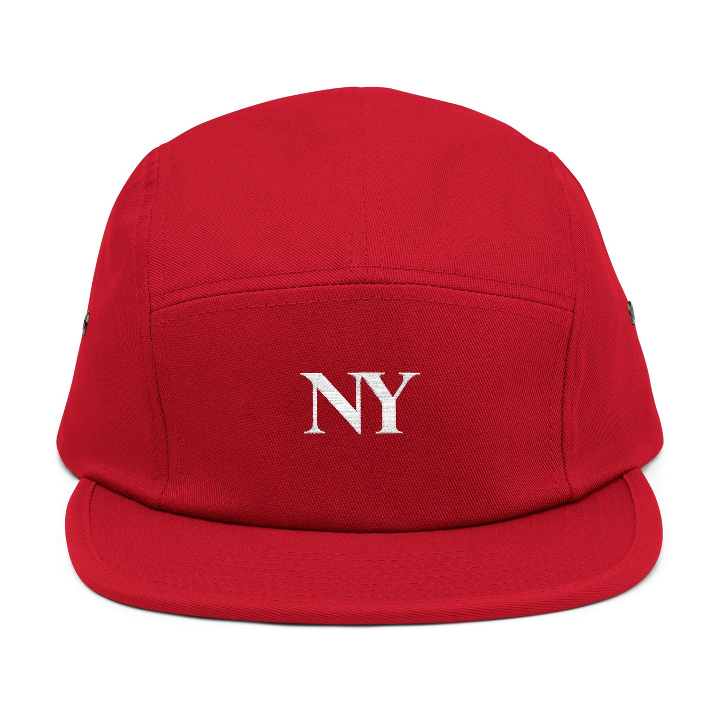 NY Embroidered 5 Panel Cap - Stylish Casual Headwear for Everyday Adventure