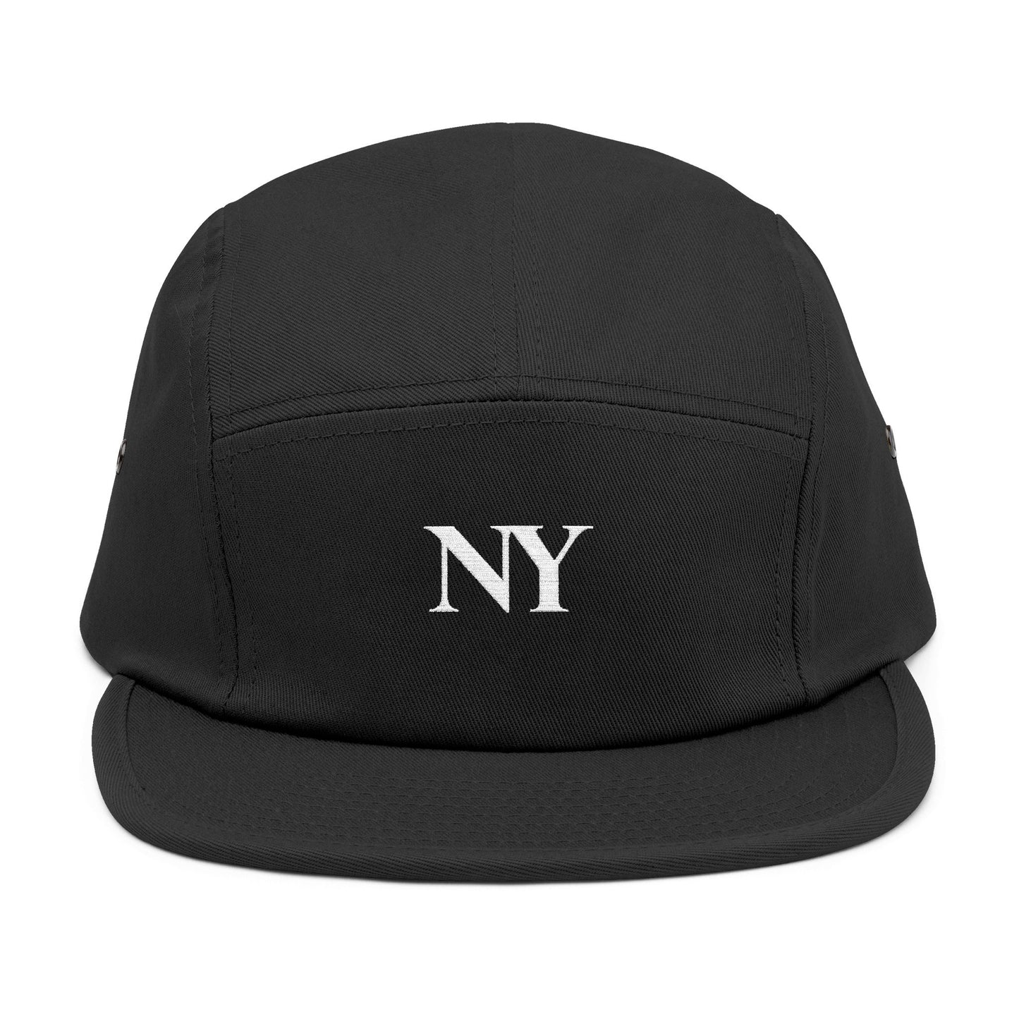 NY Embroidered 5 Panel Cap - Stylish Casual Headwear for Everyday Adventure