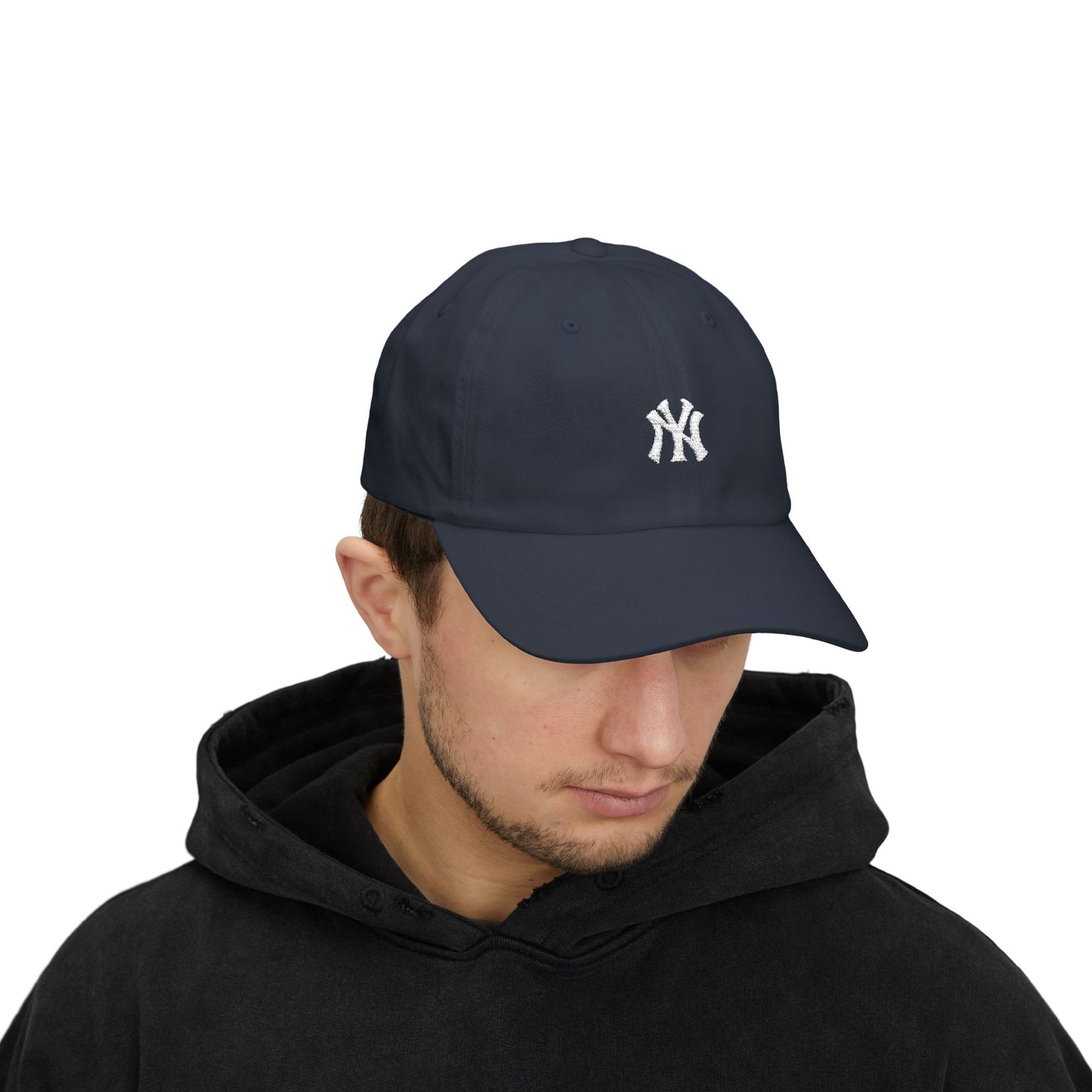 Classic Dad Cap - Stylish White Baseball Hat for Casual Outings