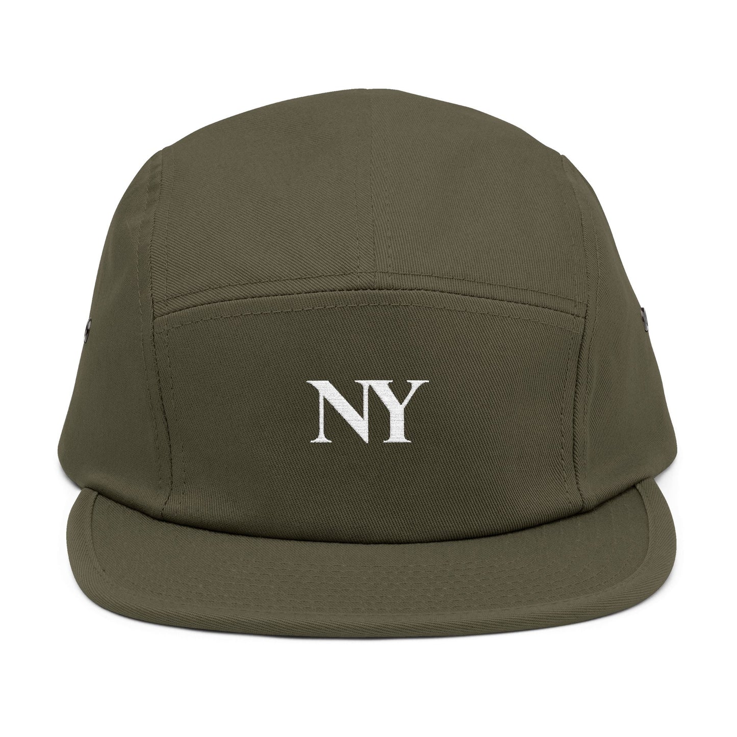 NY Embroidered 5 Panel Cap - Stylish Casual Headwear for Everyday Adventure