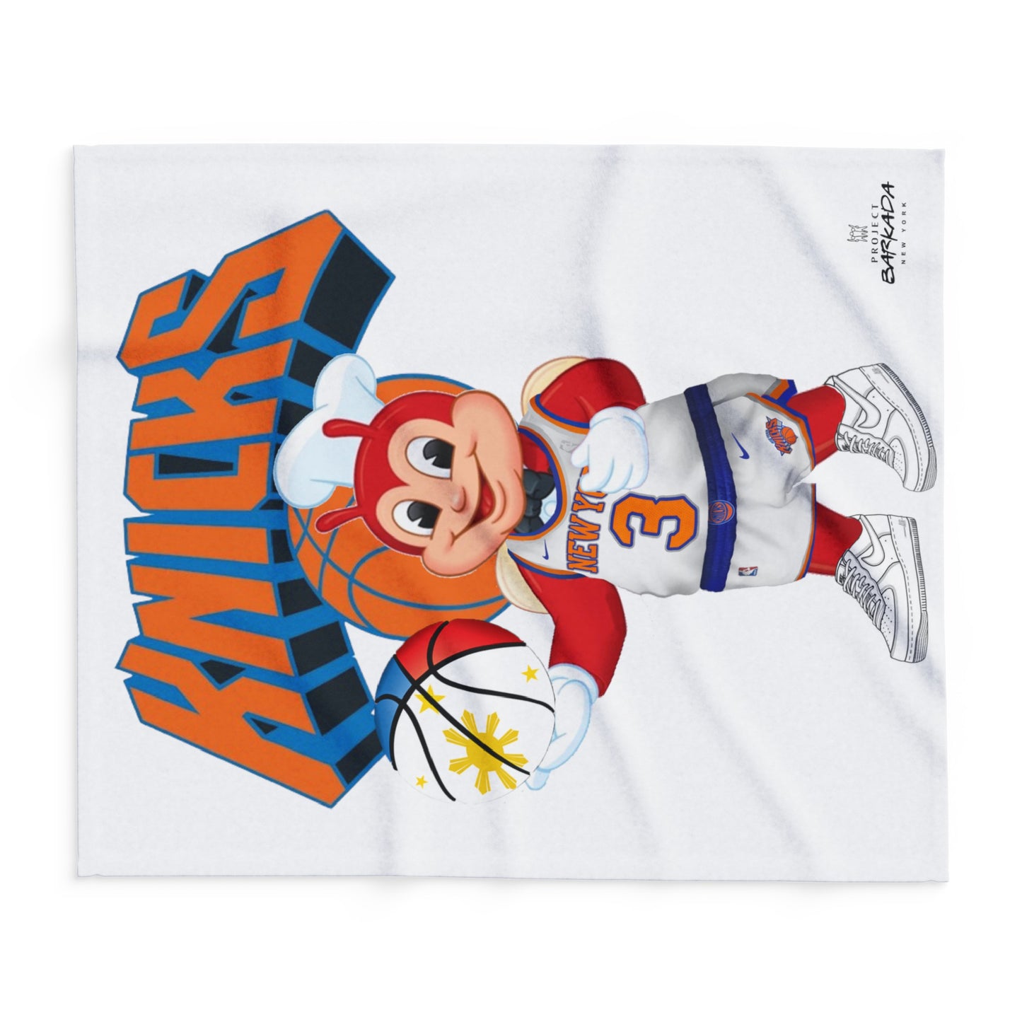 Limited Knicks Jolobear Fleece Blanket