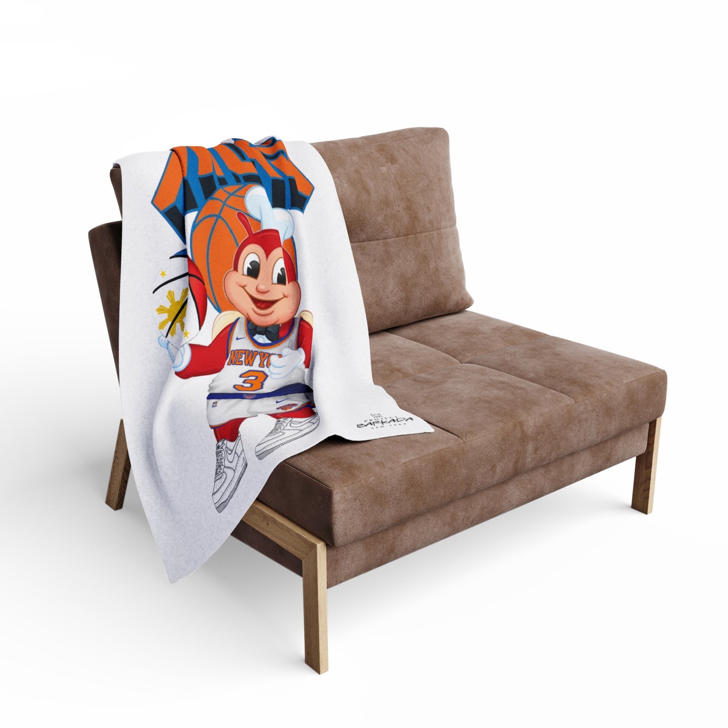 Limited Knicks Jolobear Fleece Blanket