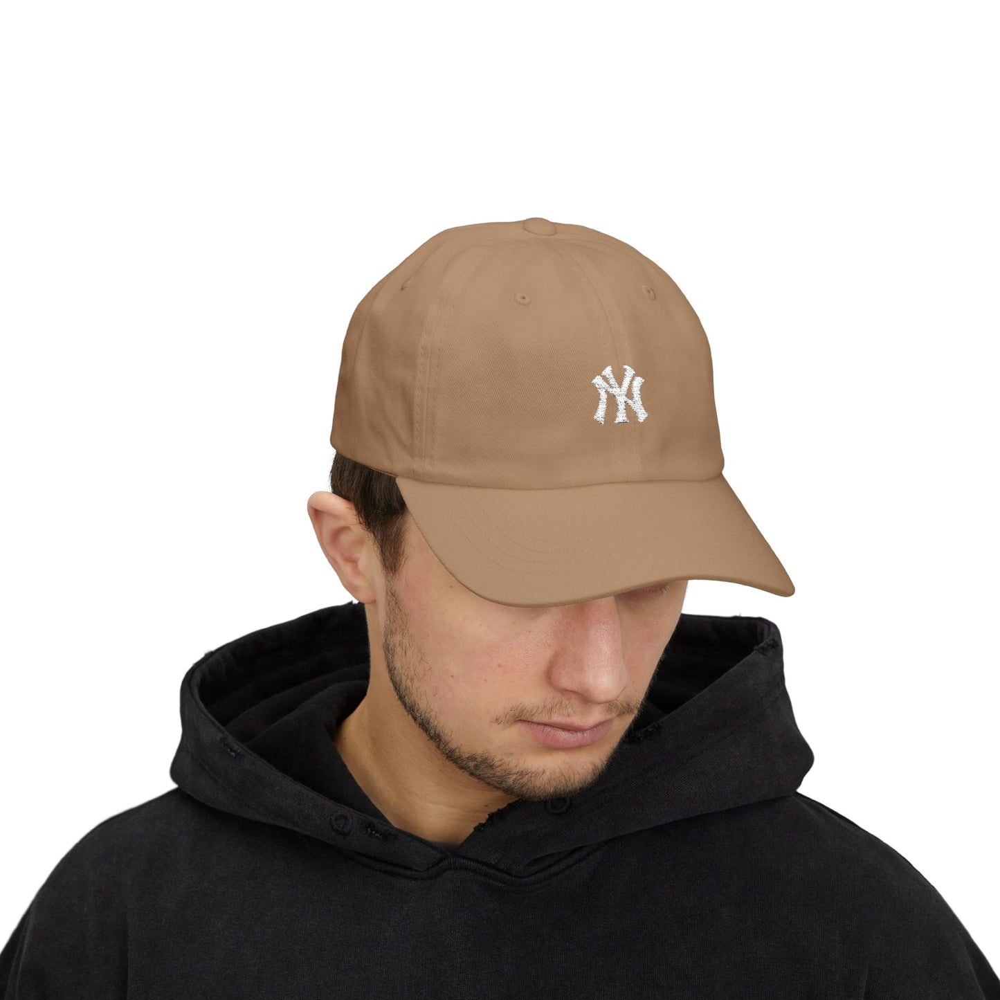 Classic Dad Cap - Stylish White Baseball Hat for Casual Outings