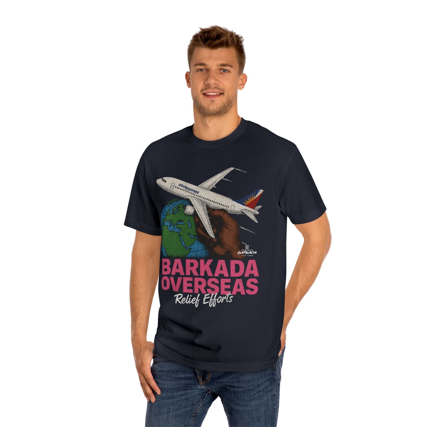 Barkada Overseas Relief Efforts Tee — 2026 Manila Cebu Charity Flight Shirt