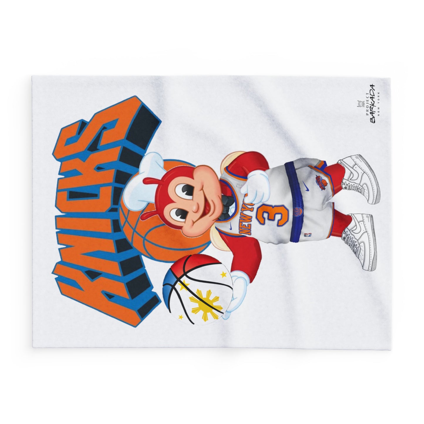 Limited Knicks Jolobear Fleece Blanket