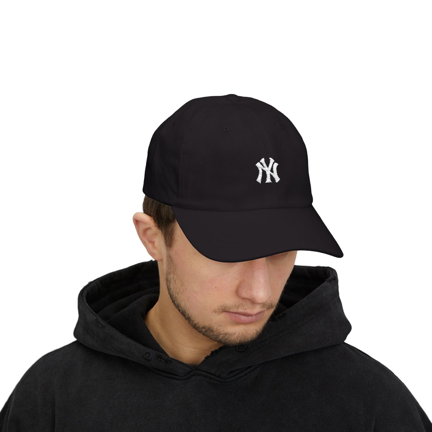 Classic Dad Cap - Stylish White Baseball Hat for Casual Outings