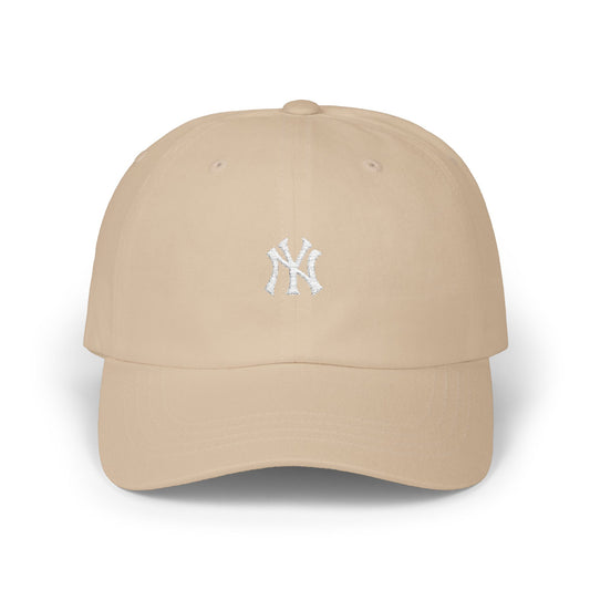 Classic Dad Cap - Stylish White Baseball Hat for Casual Outings