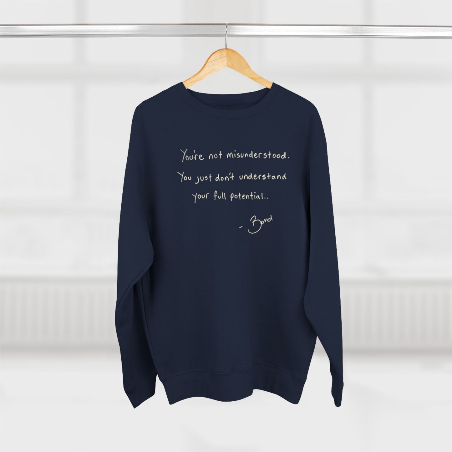 "Misunderstood" Crewneck Sweatshirt — Peter Bond Collection