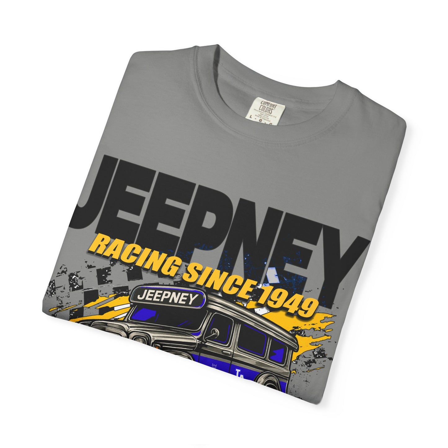 Vintage Jeepney Racing T-Shirt - Retro Car Enthusiast Shirt