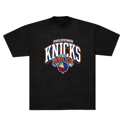 KNICKS HERITAGE TSHIRT - BLACK